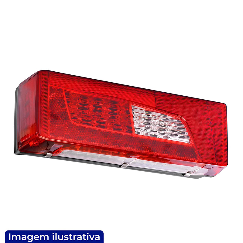 LANTERNA TRASEIRA SCANIA NTG 2022 LADO ESQUERDO COM VIGIA