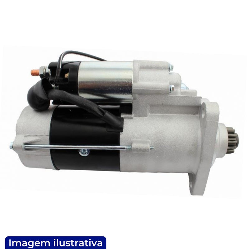MOTOR DE PARTIDA MITSUBISHI MERCEDES ACTROS/AXOR 24V 12 DENTES