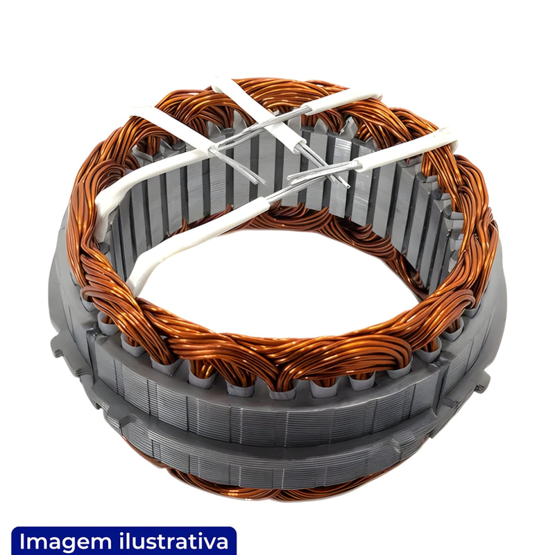 ESTATOR DO ALTERNADOR ZAFIRA/ASTRA/PALIO/STRADA 120A 12V