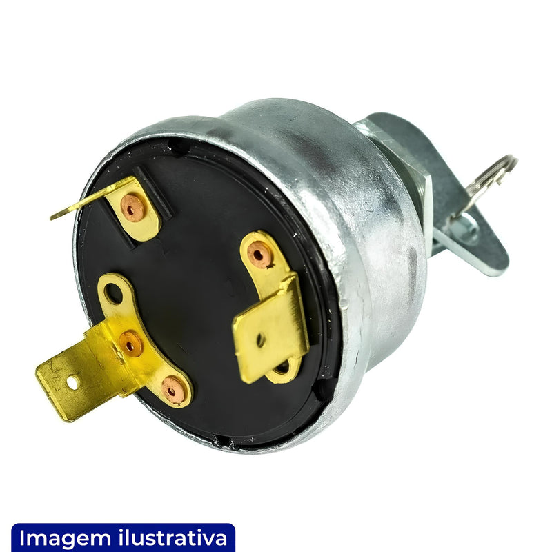 CHAVE DE PARTIDA AQUECIMENTO MF 92-> 3 POSICOES 6 TERMINAIS