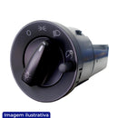 CHAVE DE LUZ COM REOSTATO CAMINHÃO VW 00-> 24V 17 TERMINAIS