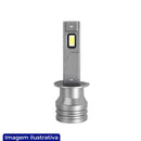 LAMPADA MINI LED H3 BIVOLT 63W 6.000K