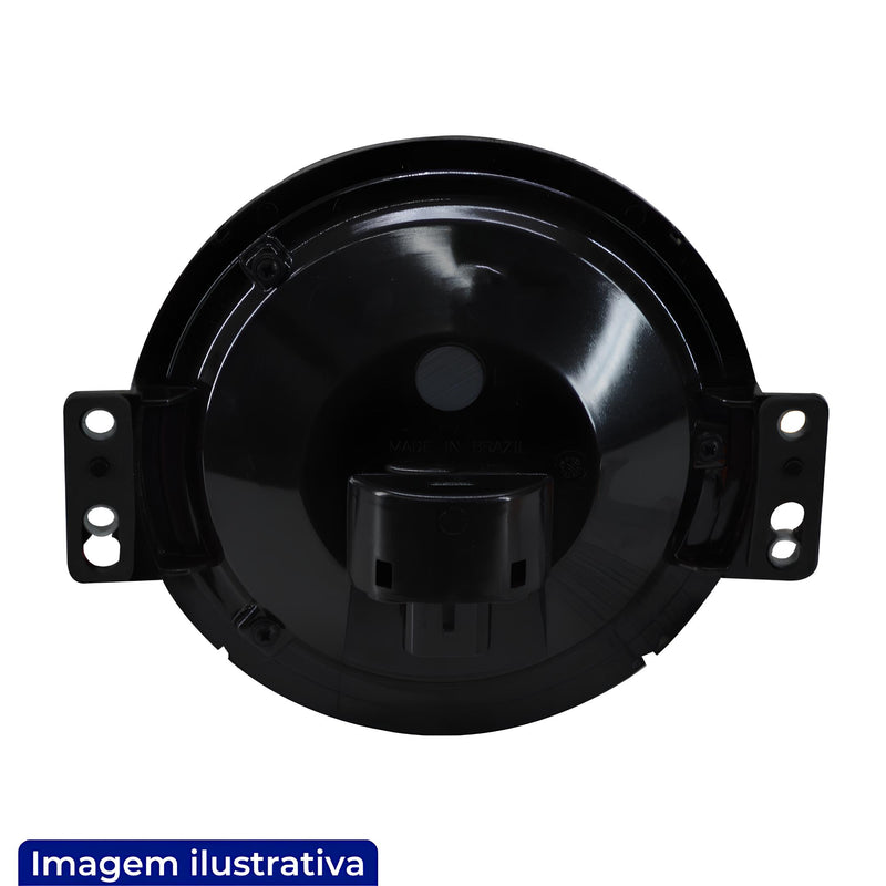 LANTERNA DIANTEIRA LED VW CONSTELLATION 06> LADO DIREITO 24V ANGEL EYES