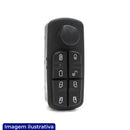 COMANDO VIDRO ELÉTRICO MERCEDES AXOR TRAVA/DESEMBACADOR/RETROVISOR  LADO ESQUERDO 19 TERMINAIS