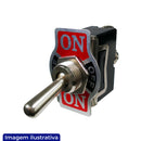 INTERRUPTOR 3 POSIÕES COM PARAFUSO UNIVERSAL 12/24V