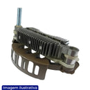 CONJUNTO RETIFICADOR ALTERNADOR IVECO SCANIA 24V 80A MITSUBISHI