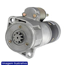 MOTOR DE PARTIDA MICRO ESCAVADEIRA YANMAR DIESEL 12V 9 DENTES