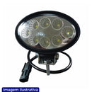 FAROL LED OVAL 8 LED 24W BIVOLT