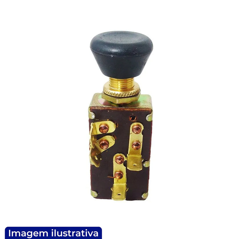 CHAVE DE LUZ UNIVERSAL 2 POSIÇÕES PARAFUSO