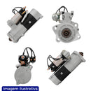 MOTOR DE PARTIDA DO CATERPILLAR 320C/320B 24V 10 DENTES COM AUTOMATICO AUXILIAR