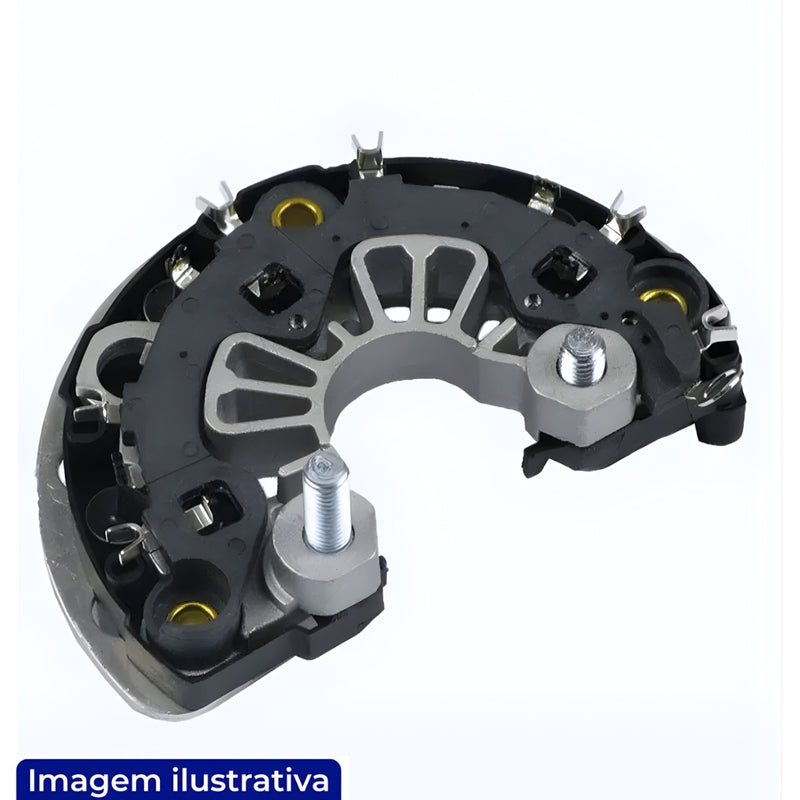 CONJUNTO RETIFICADOR DO ALTERNADOR AXOR/VW/FORD 80A
