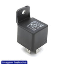 RELE AUXILIAR COM REVERSOR COM SUPORTE 40A/10A 5 TERMINAIS 24V