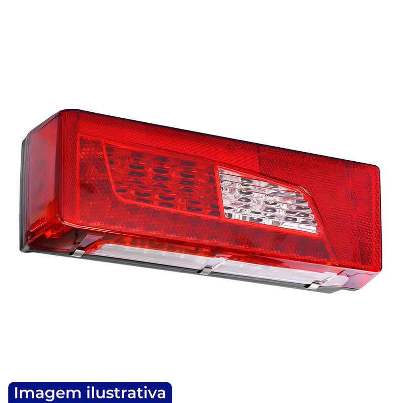 LANTERNA TRASEIRA SCANIA STREAMLINE LADO ESQUERDO COM VIGIA