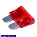 FUSÍVEL LAMINA UNIVERSAL VERMELHO 10A