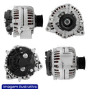 ALTERNADOR VALMET/MF/JOHN DEERE COLHEDORA 12V 200A MODELO BOSCH C/POLIA