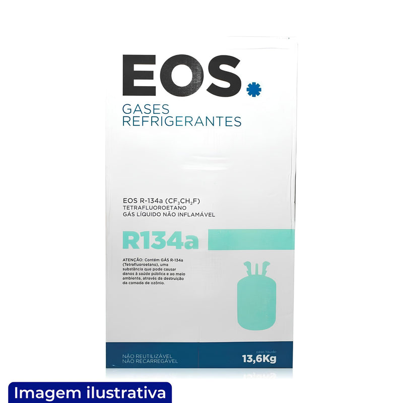 GÁS PARA AR CONDICIONADO R134A 13,6KG