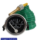 RELÓGIO DE TEMPERATURA AGUA CATERPILLAR 40-120C 5MTS 52MM 5/8X18 ESCALA NUMERICA