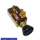 CHAVE DE LUZ UNIVERSAL 2 POSIÇÕES PARAFUSO