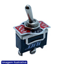 INTERRUPTOR 3 POSIÕES COM PARAFUSO UNIVERSAL 12/24V