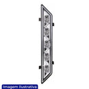 LANTERNA TRASEIRA CAIO VIP/MILLENNIUM/MONDEGO 5 LEDS RETA 24V CRISTAL