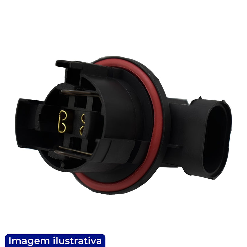 SOQUETE FAROL H7 FORD CARGO 2011-> 4-VIAS