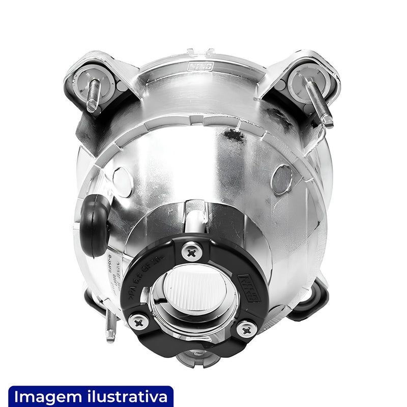 BLOCO FAROL BAIXO MB ATEGO 2013 COM VIGIA LADO ESQUERDO 140MM