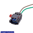 CHICOTE CAIXA DIRECAO ELETRICA CITROEN/PEUGEOT/RENAUT 2 VIAS FEMEA