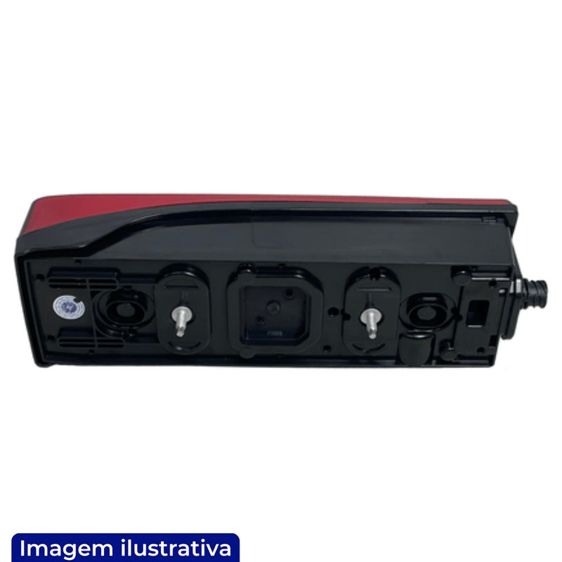 LANTERNA TRASEIRA LED SCANIA NTG 2022> LADO ESQUERDO COM VIGIA