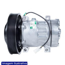 COMPRESSOR AR CONDICIONADO 24V VOLVO FH/FM/FMX 2019/2021 7H15 8PK