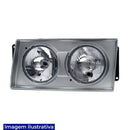 FAROL H1/H1 VW MOLDELO CINZA LADO ESQUERDO