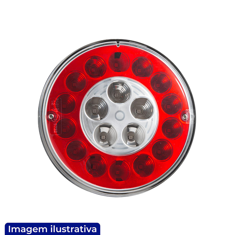 LANTERNA TRASEIRA PARA CONJUNTO FACCHINI BRASPOINT 3/4 LANT/FREIO/SETA/RE BIVOLT