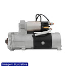 MOTOR DE PARTIDA DO CATERPILLAR 320C/320B 24V 10 DENTES COM AUTOMATICO AUXILIAR