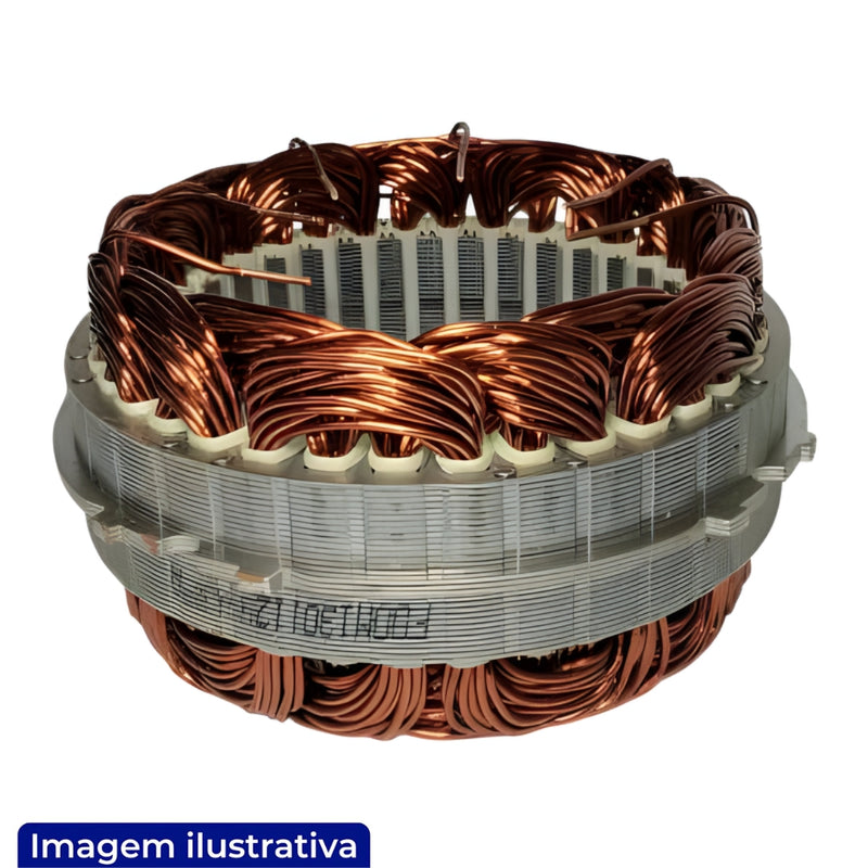 ESTATOR DO ALTERNADOR MERCEDES/VW/VOLVO 24V 80A ELETRONICO