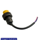 CHICOTE CONECTOR 5 VIAS LANTERNA TRASEIRA FACCHINI ASPOCK LADO ESQUERDO