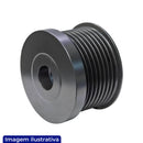 POLIA DO ALTERNADOR CAMINHÃO VW 16210 MWM 80A 24V