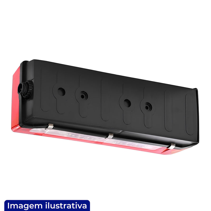 LANTERNA TRASEIRA SCANIA STREAMLINE LADO ESQUERDO COM VIGIA