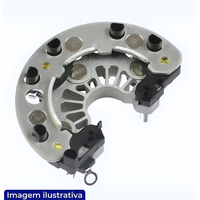 CONJUNTO RETIFICADOR DO ALTERNADOR AXOR/VW/FORD 80A