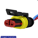 CHICOTE DE INJEÇÃO ELETRÔNICA 2 VIAS UNIVERSAL