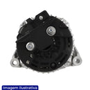 ALTERNADOR  JOHN DEERE 120A 12V PLUG PLACA