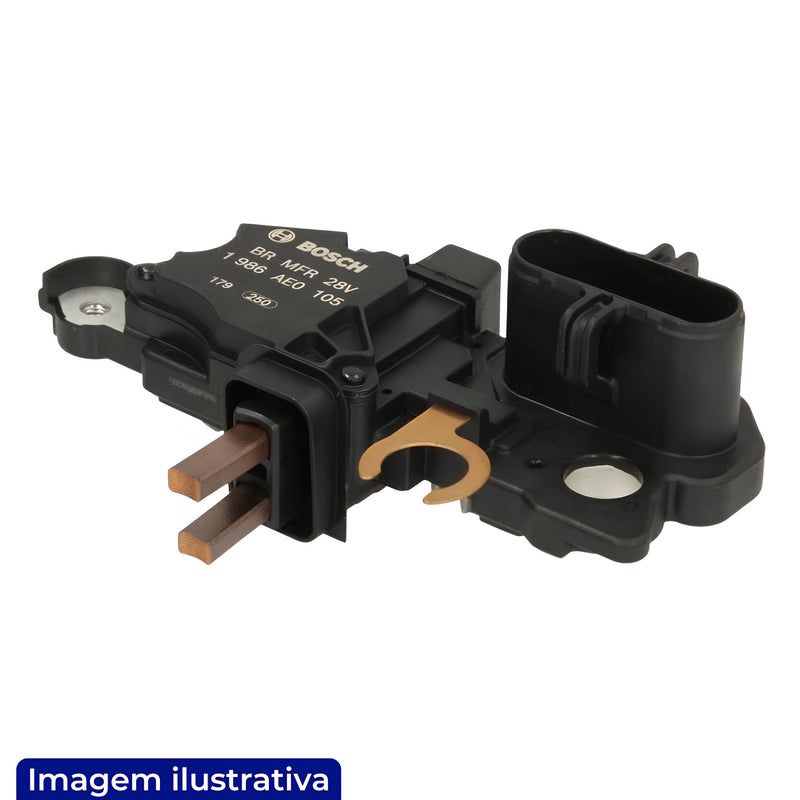 REGULADOR DE VOLTAGEM MB/VW/AGRALE/CASE/VOLVO FH ->04 24V