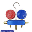 RELOGIO MANOMETRO R134A MANGUEIRA 2500MM