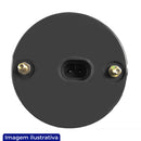 LANTERNA DIANTEIRA E TRASEIRA CAIO/NEOBUS/MASCARELLO/COMIL 70MM COM 4 LEDS BIVOLT AMBAR