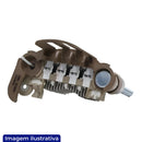 CONJUNTO RETIFICADOR ALTERNADOR IVECO SCANIA 24V 80A MITSUBISHI
