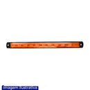 LANTERNA WIDE BIVOLT  LED AMARELA COM RETRORREFLETOR FIXACAO FRONTAL