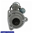 MOTOR DE PARTIDA MITSUBISHI MERCEDES ACTROS/AXOR 24V 12 DENTES