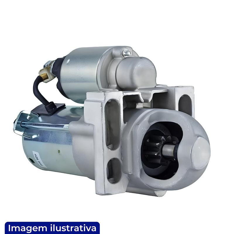 MOTOR DE PARTIDA EMPILHADEIRA CLARK/HYSTER COM MOTOR GM 4.3 VORTEX 11-D PG260G 12V FUCINHO ESTREITO