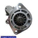 MOTOR DE PARTIDA ESCAVADEIRA JCB/CASE MOTOR ISUZU 13 DENTES 24V