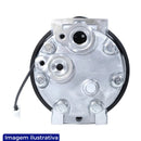 COMPRESSOR AR CONDICIONADO 24V VOLVO FH/FM/FMX 2019/2021 7H15 8PK