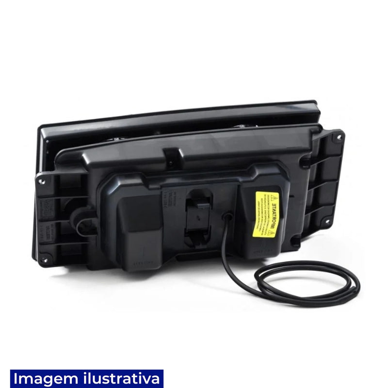 FAROL H1/H1 VW MOLDELO CINZA LADO DIREITO