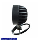 FAROL LED OVAL 8 LED 24W BIVOLT